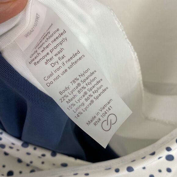 Calia Swimsuit Freckle Slate Long Sleeve One Piece Size 14 NWT B - Picture 14 of 14